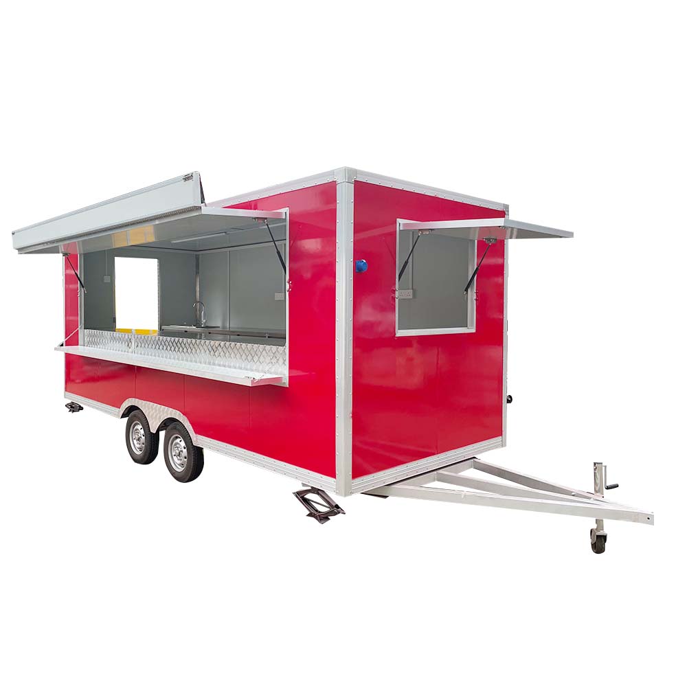 Hot Dog Vending Cart - 미국 표준 양보 푸드 트레일러, 이동식