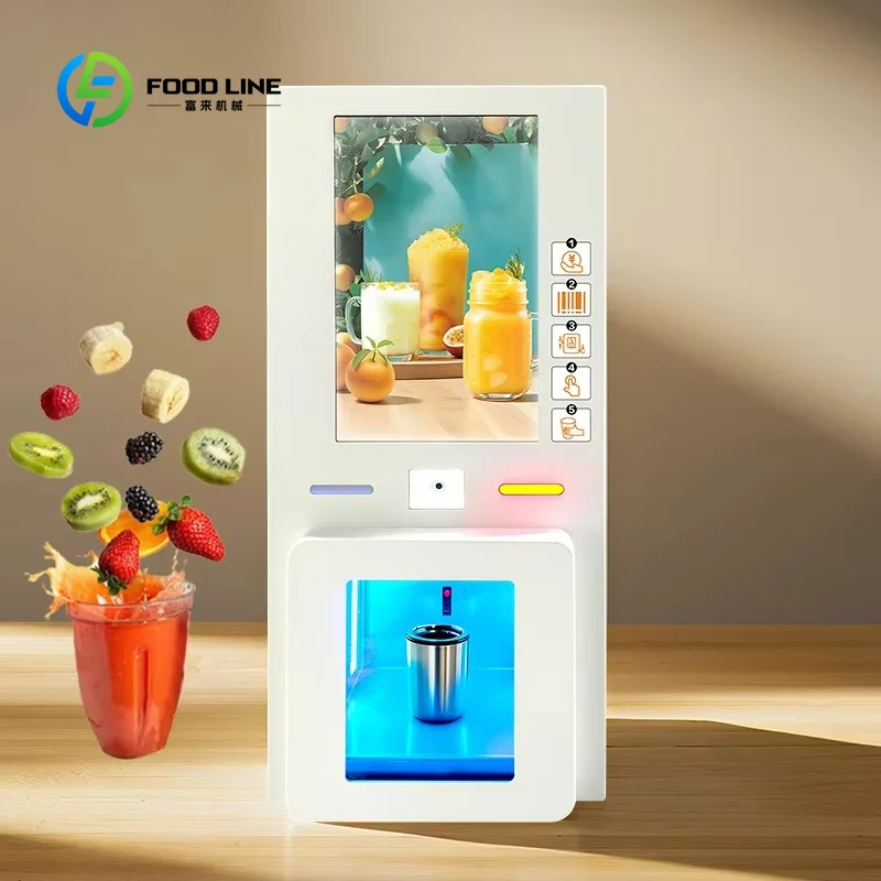 Vending Machine Qr Code - 맞춤형 24시간 자동 스무디 자판기, 체육관용