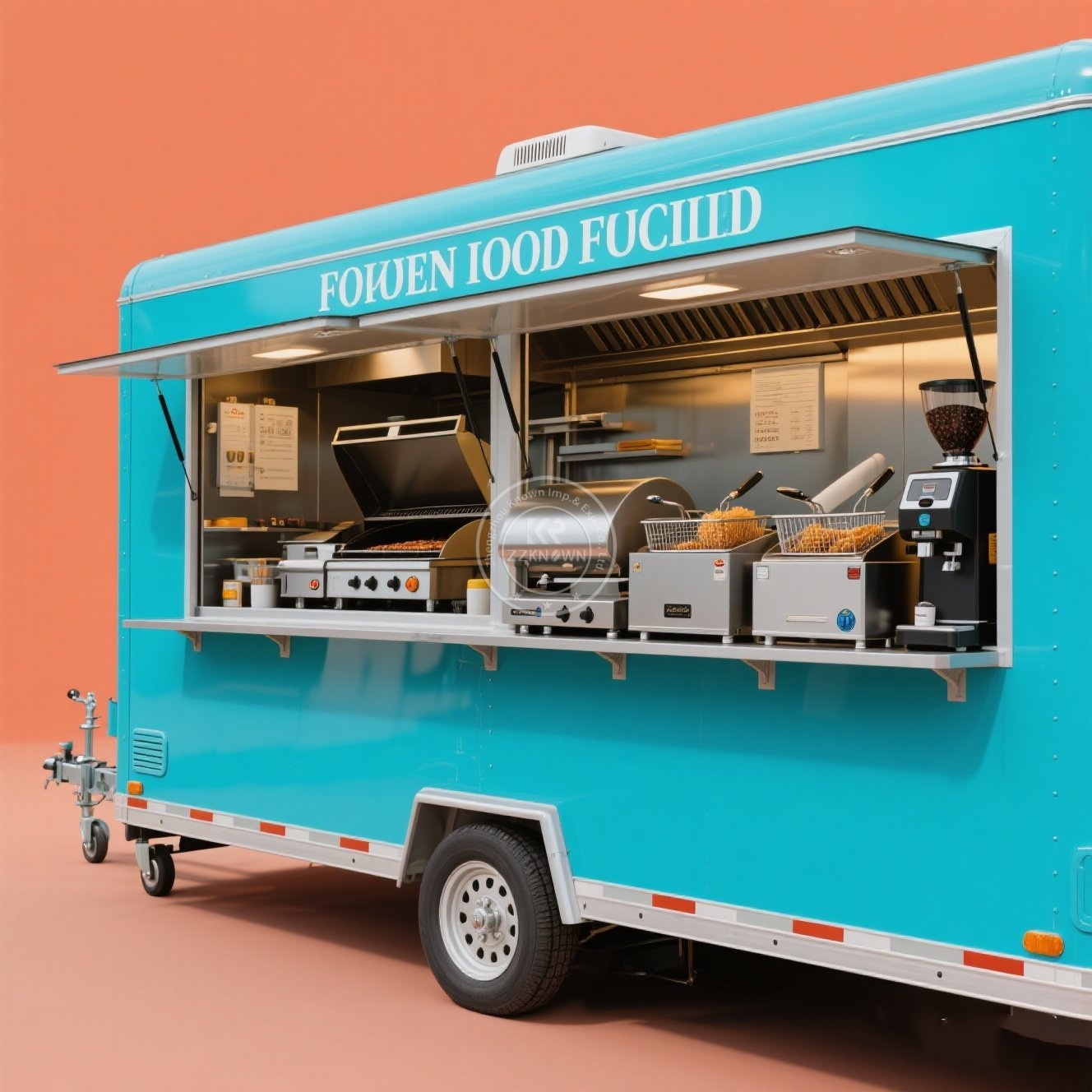 Hot Dog Vending Cart - 새로운 디자인 아이스크림 키오스크 패스트푸드 판매