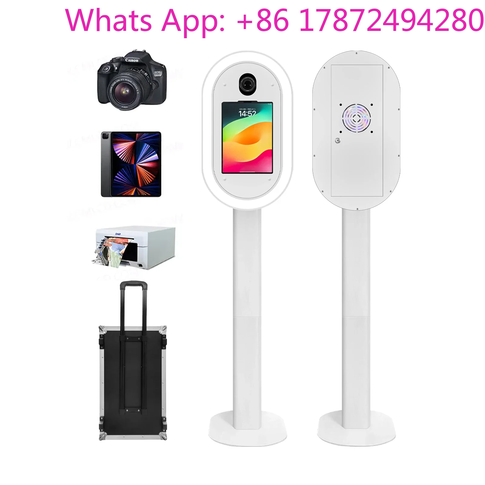 Photo Booth Machine - 2025년형 신형 살사 DSLR 아이패드 포토