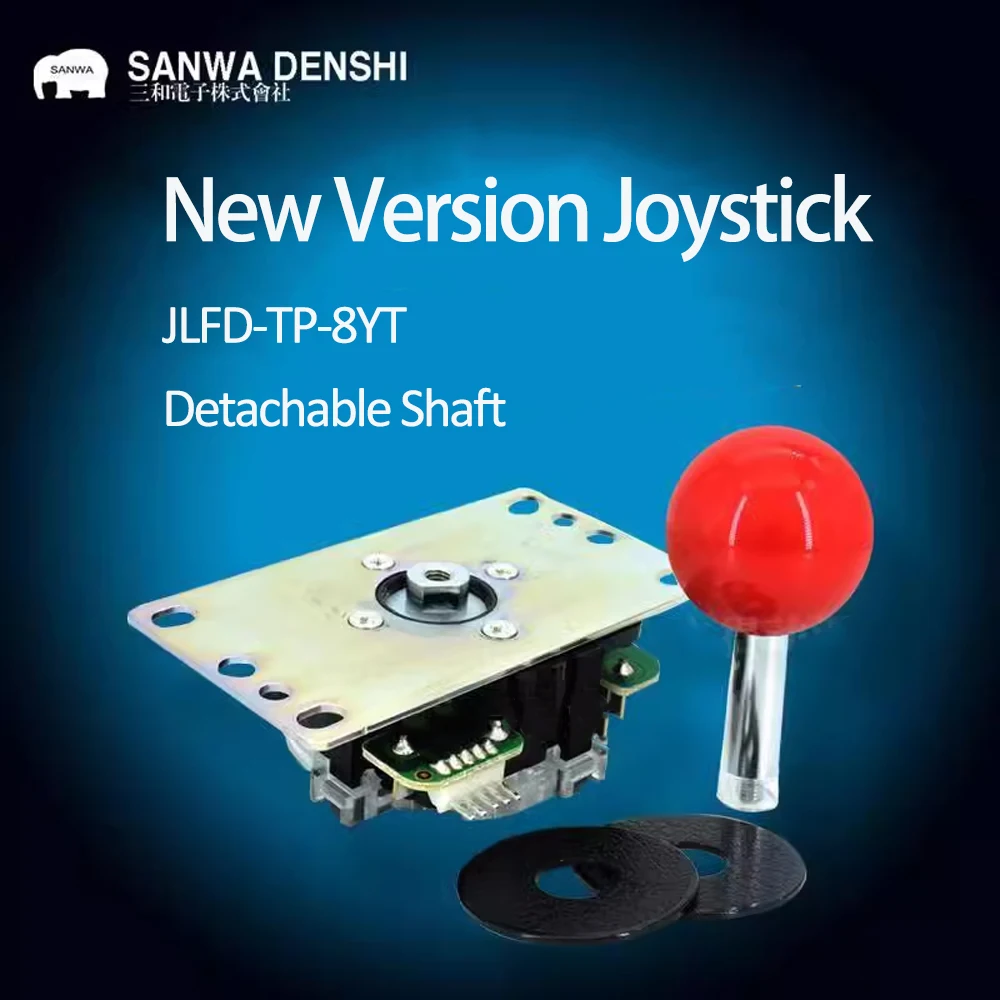 Arcade Game Jackpot - SANWA 오리지널 일본 조이스틱, JLFD-TP-8YT, 분리형