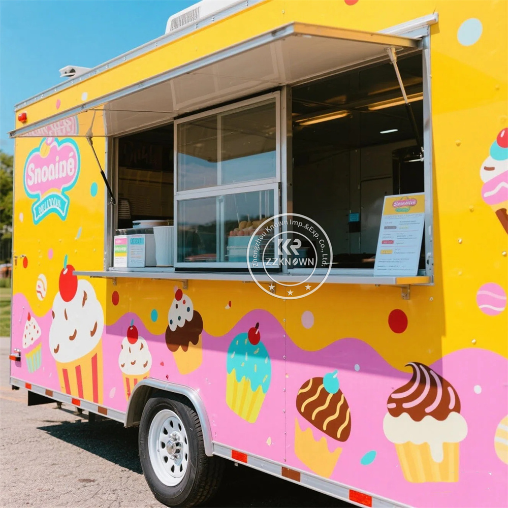 컨세션 핫도그 푸드트럭 이동식 아이스크림 카트 커피 바 - Hot Dog Vending Cart 리뷰 및 가격