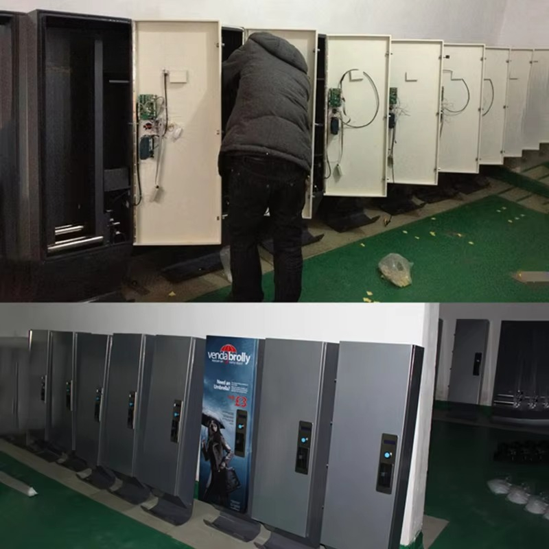호텔 공항용 동전 및 지폐 투입구가 있는 우산 자판기 - Bill Acceptor Vending 리뷰 및 가격
