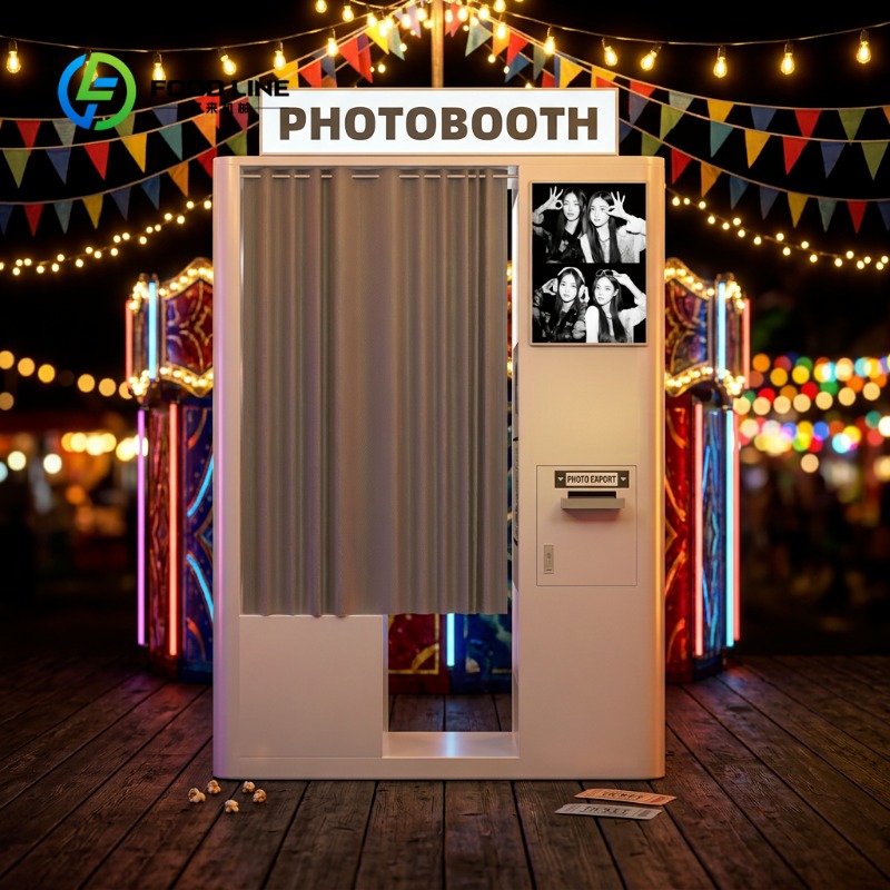 맞춤형 빈티지 스타일 셀프 사진촬영 자판기, 웨딩/생일 - Photo Booth Machine 리뷰 및 가격