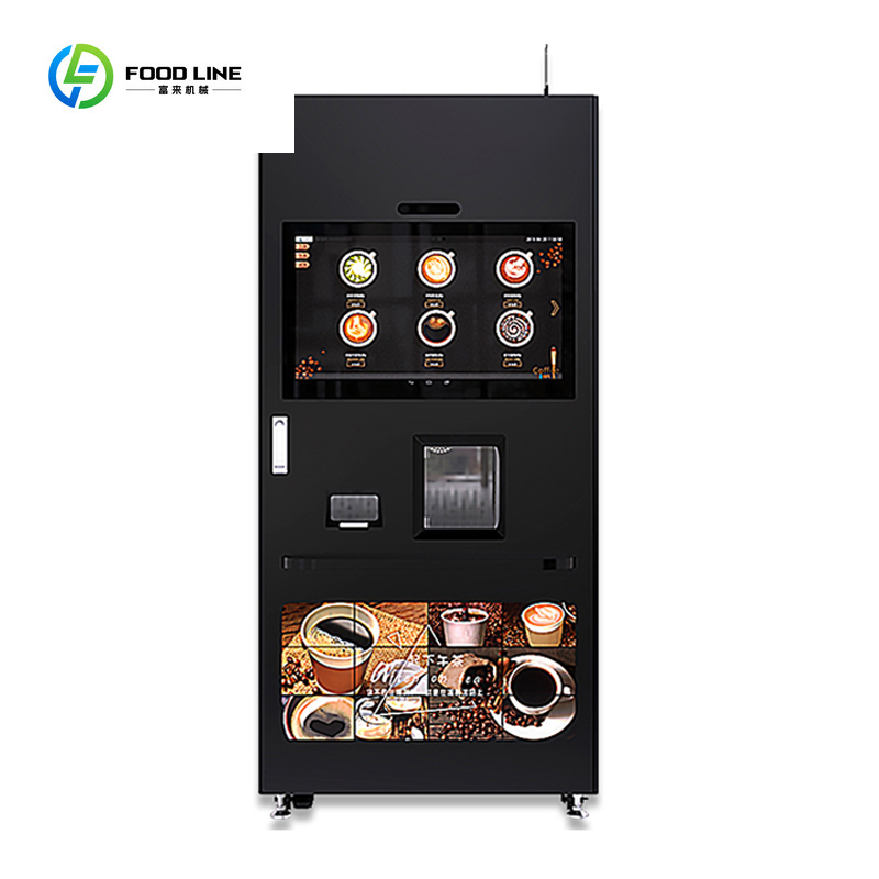스마트 QR 코드 상업용 에스프레소 음료 디스펜서 자동 - Vending Machine Qr Code 리뷰 및 가격