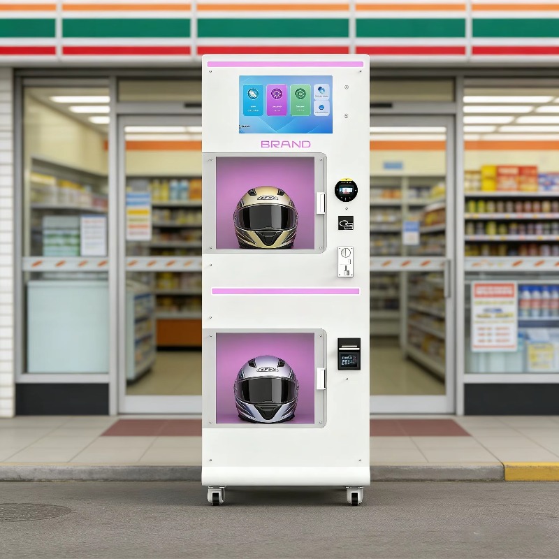 맞춤형 이중 창고 헬멧 세척 자판기 터치스크린 SDK  - Vending Machine Qr Code 리뷰 및 가격